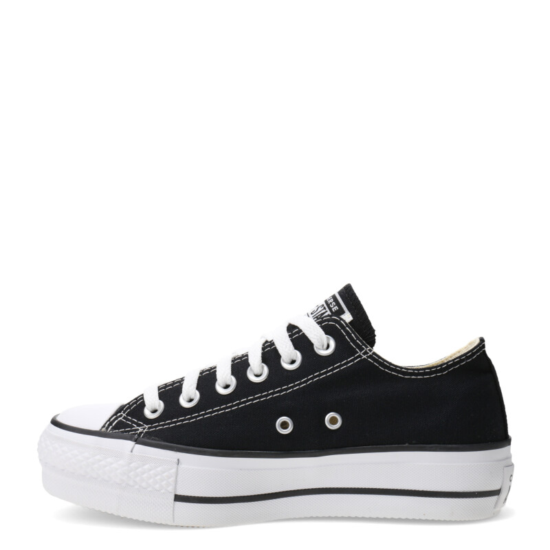Championes Unisex Converse Chuck Taylor All Star Lift Negro - Blanco