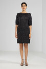 LARA KNIT DRESS Black