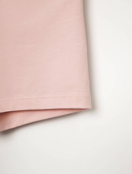 SHORT INFANTIL BÁSICO CORTO ROSA