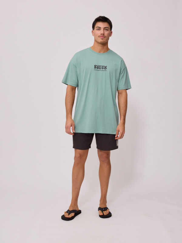 T-SHIRT FURTADO RUSTY Verde Agua