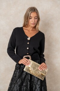 POLLERA RIOMILA Negro