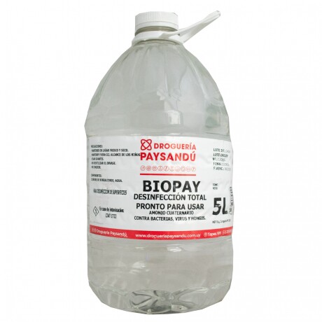 BIOPAY Desinfección Total Pronto Para Usar 5 L