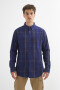 Camisa a cuadros AZUL MARINO