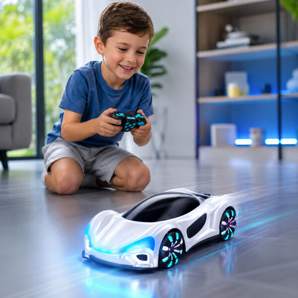 Auto Eléctrico Control Remoto Música Luces Led 2810 AUTO CONTROL REMOTO 2810