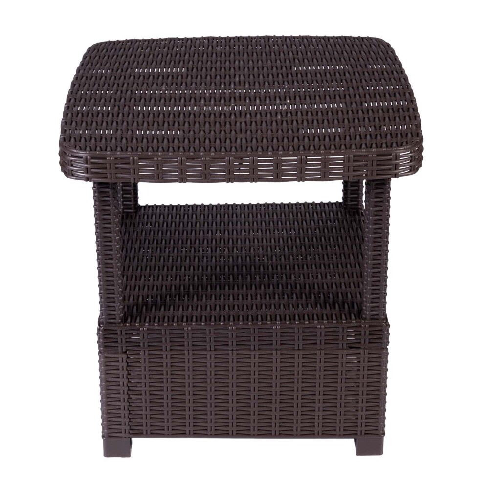 SET TERRAZA POLIPROPILENO MARRON MADRID