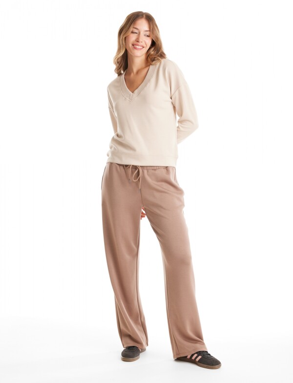 Jogger Basico Recto TOSTADO