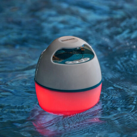 Parlante flotante con luz Led para piscina Bestway Parlante flotante con luz Led para piscina Bestway