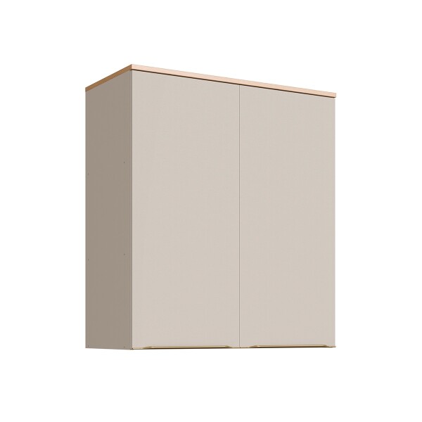 Aéreo Everest con 2 Puertas 0,80 m color: Carvalho/Panna Aéreo Everest Con 2 Puertas 0,80 M Color: Carvalho/panna