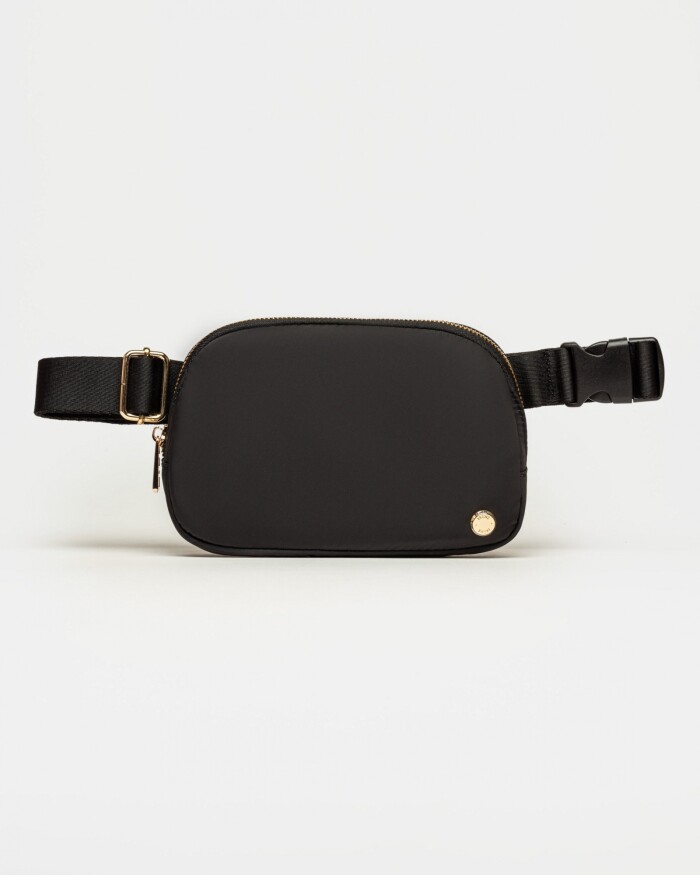 Riñonera Keep en nylon Negro