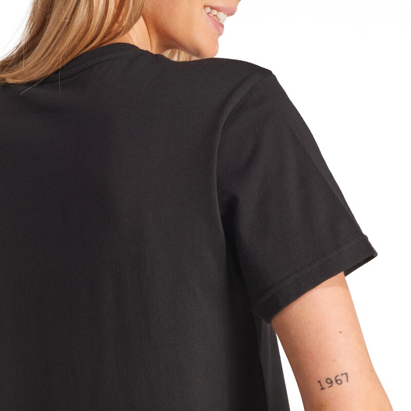 Remera Camo Graphic Tee de Mujer Negro