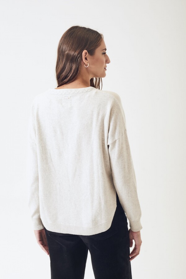 Sweater Gris Melange
