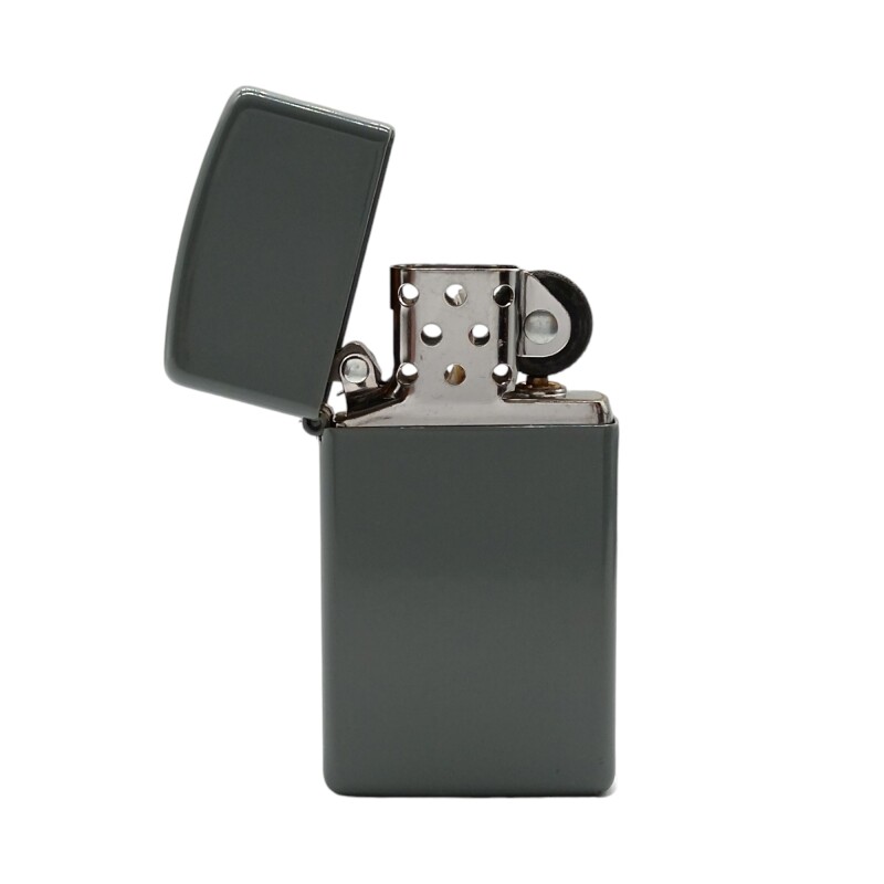 Encendedor ZIPPO 49527 Slim Flat Grey Lighter - ZP495235 grisuniforme