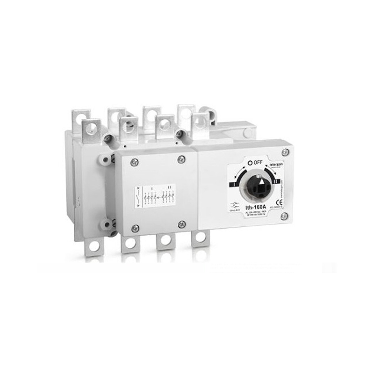 Interruptor doble vía 3P 160A S5000F - TG0005 