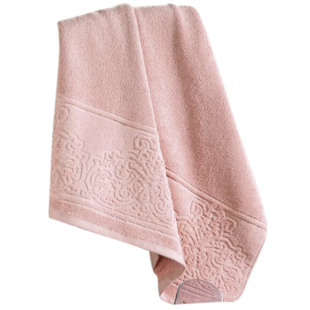 Toalla Baño Comfort Dohler 100% Algodón 70 x 140 cm - 6512-ROSA 