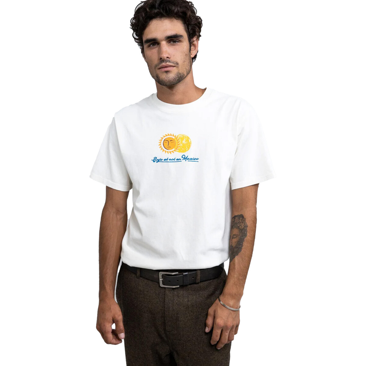 Remera MC Rhythm Costa Ss Vintage T-Shirt Blanco 