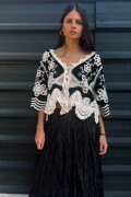 Camisa Parikia NEGRO