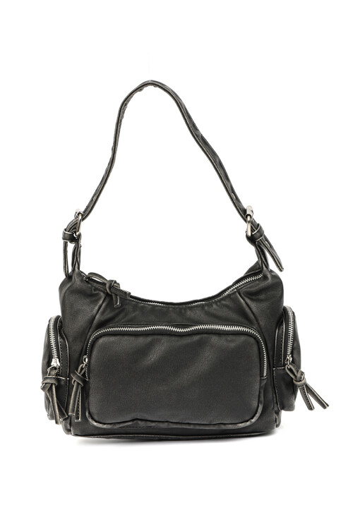 Cartera Esmeraldas Negro