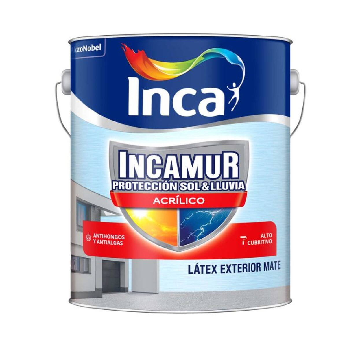 INCAMUR ACRILICO 20 LT - BLANCO 