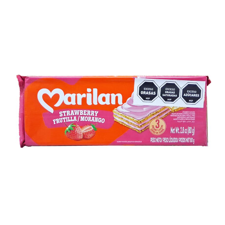 Waffle MARILAN 80 Grs Frutilla