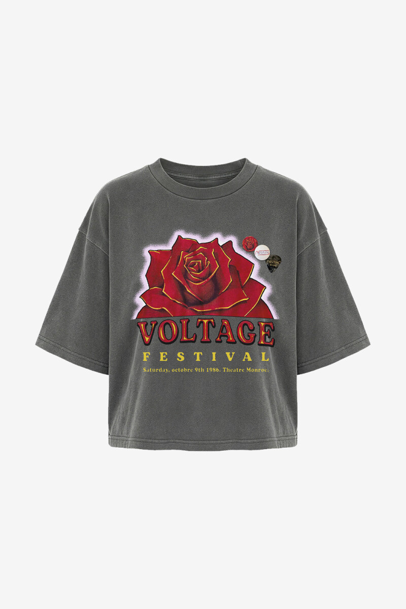 CAMISETA CROOPER VOLTAGE Gris