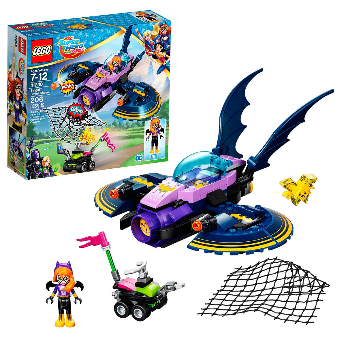Lego Dc Super Hero Girls Batgirl Batjet 41230 206pc 