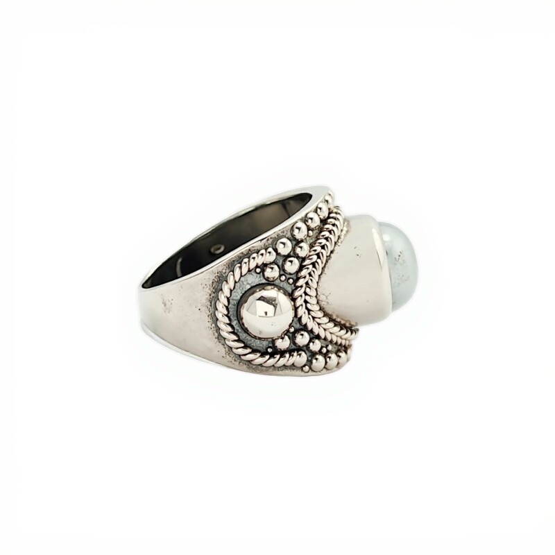 Anillo Oval-Plata 925-Piedra Luna-AN3091 conpiedra