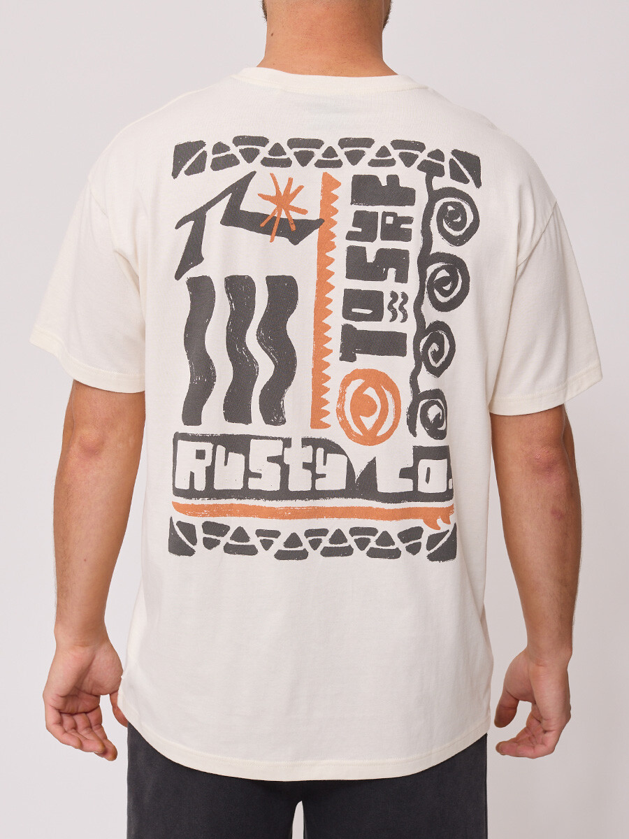 T-SHIRT BOBLU RUSTY - Crudo 
