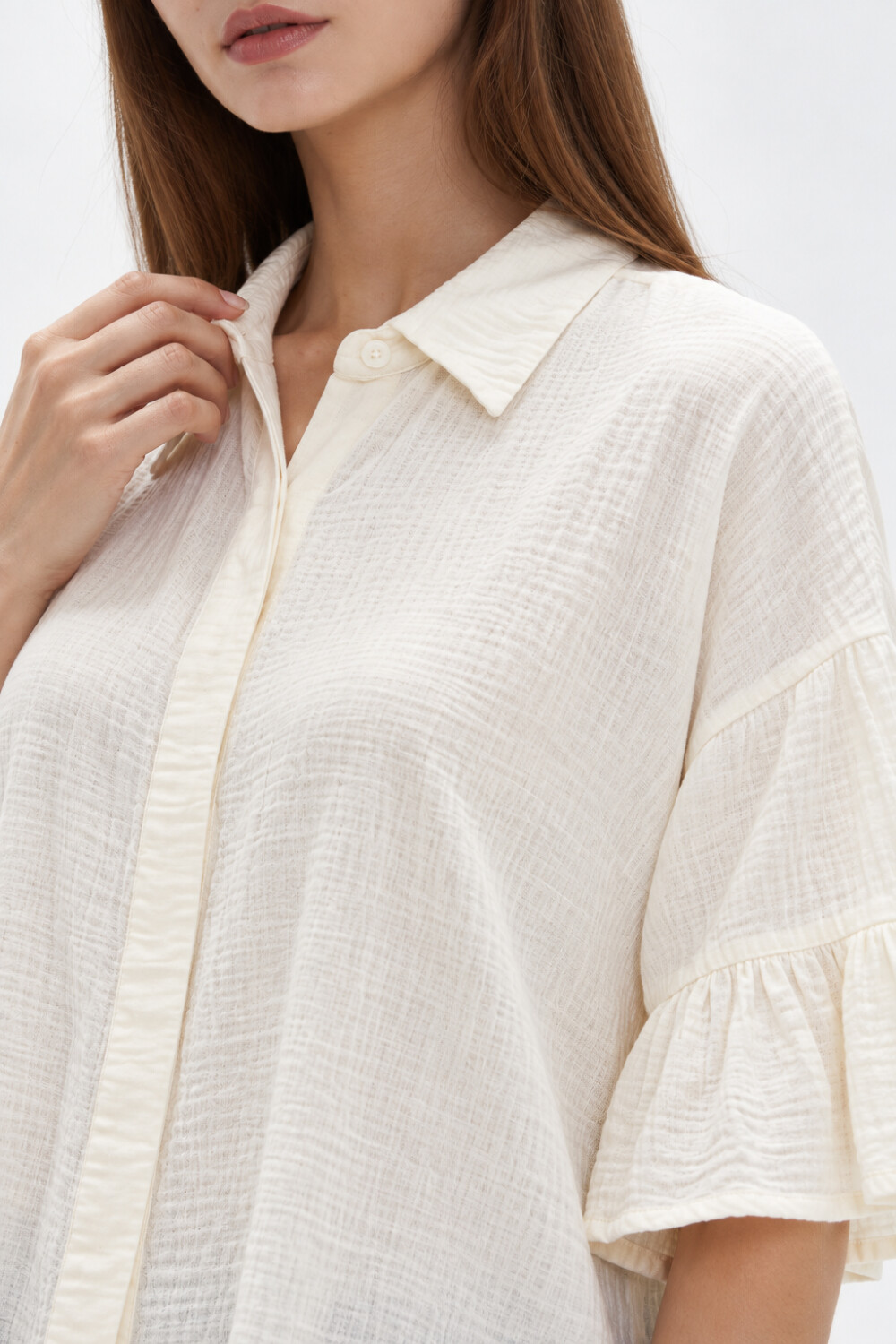 Camisa Badar Marfil / Off White
