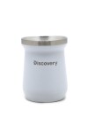 Mate de acero Discovery Blanco