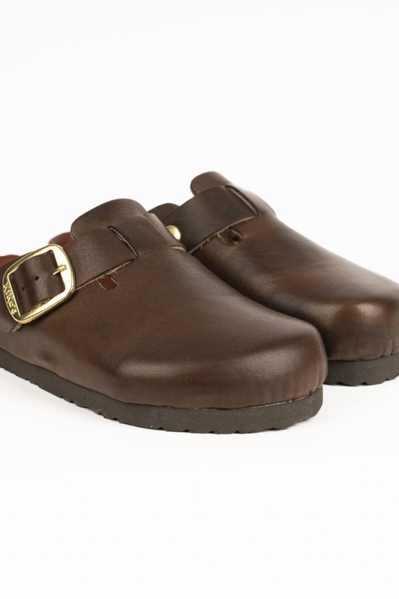 Zueco liso Aspen Chocolate