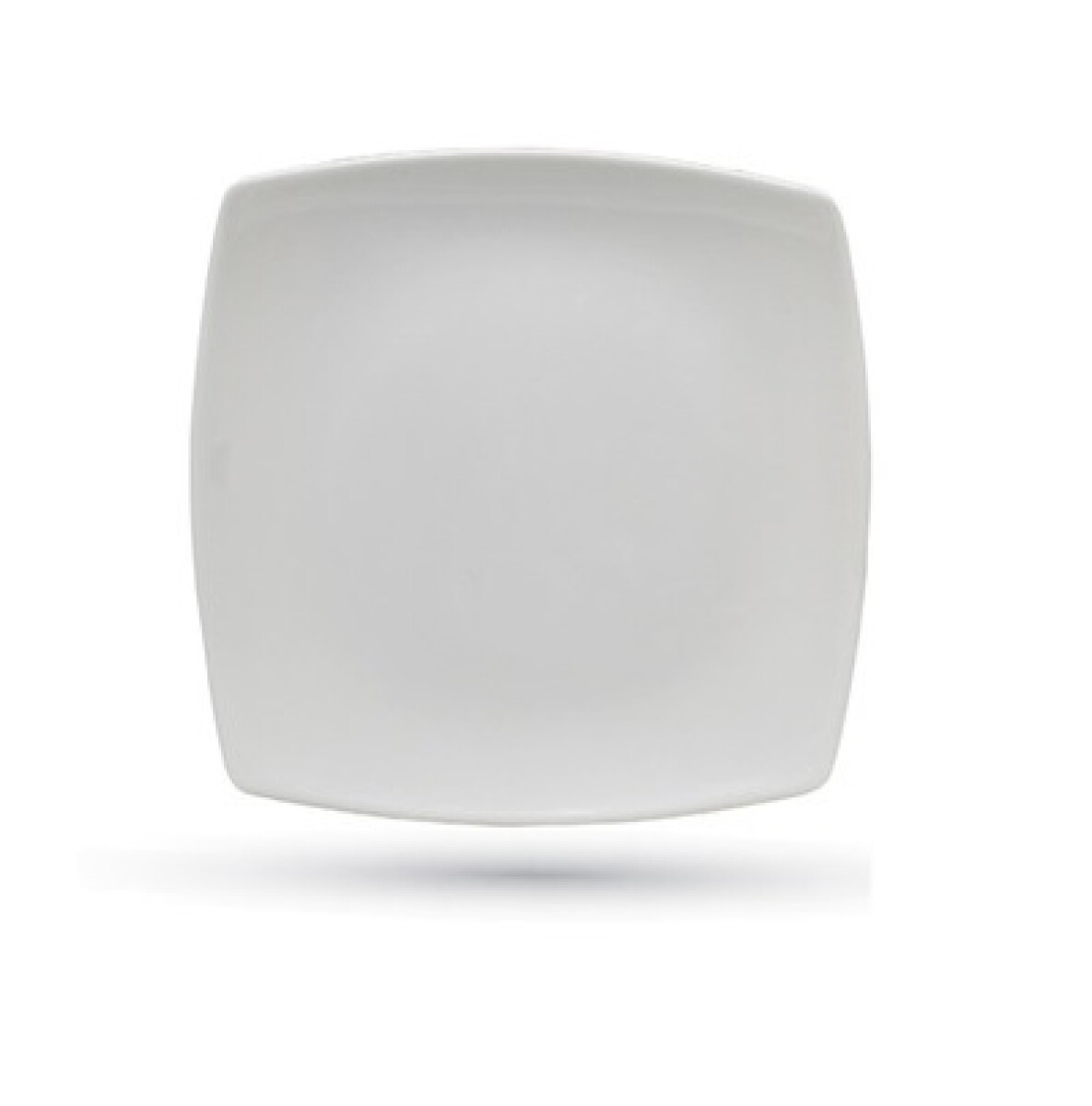 Plato llano cuadrado 20 cm. 