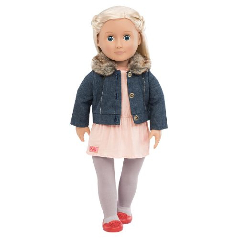 SET ROPA - CAMPERA JEAN Y CUELLO de PIEL Set Ropa - Campera Jean Y Cuello De Piel