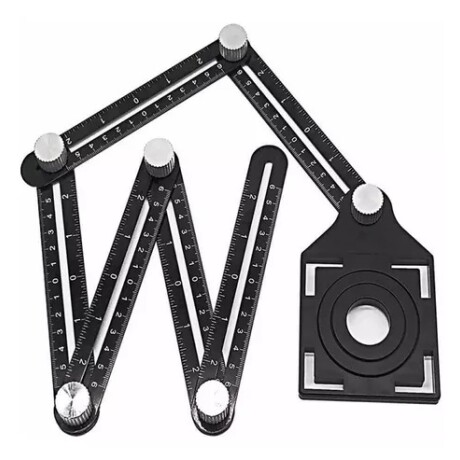 TOLSEN REGLA COPIADORA DE ÁNGULOS ALUMINIO 6 TRAMOS 8 (C/U) Tolsen Regla Copiadora De ángulos Aluminio 6 Tramos 8 (c/u)