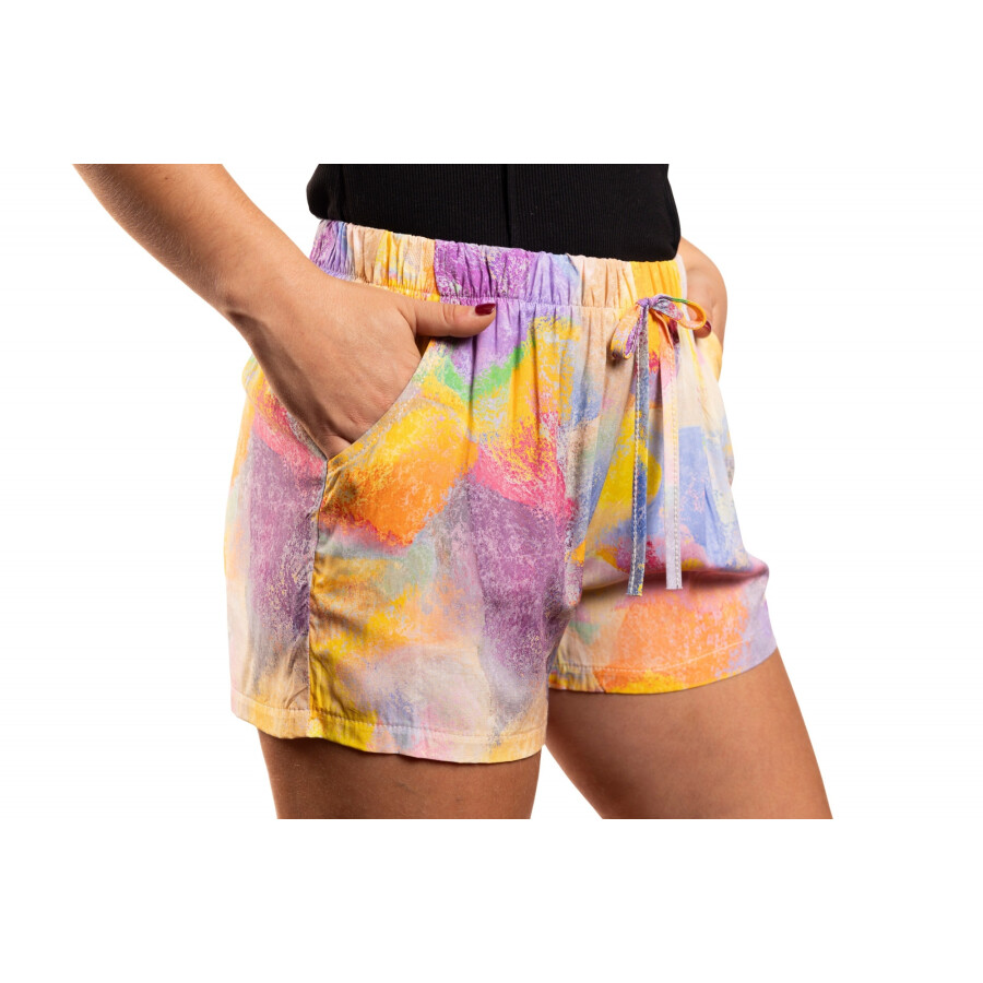 CHERRY SHORT PRINT PRINTCOLOR