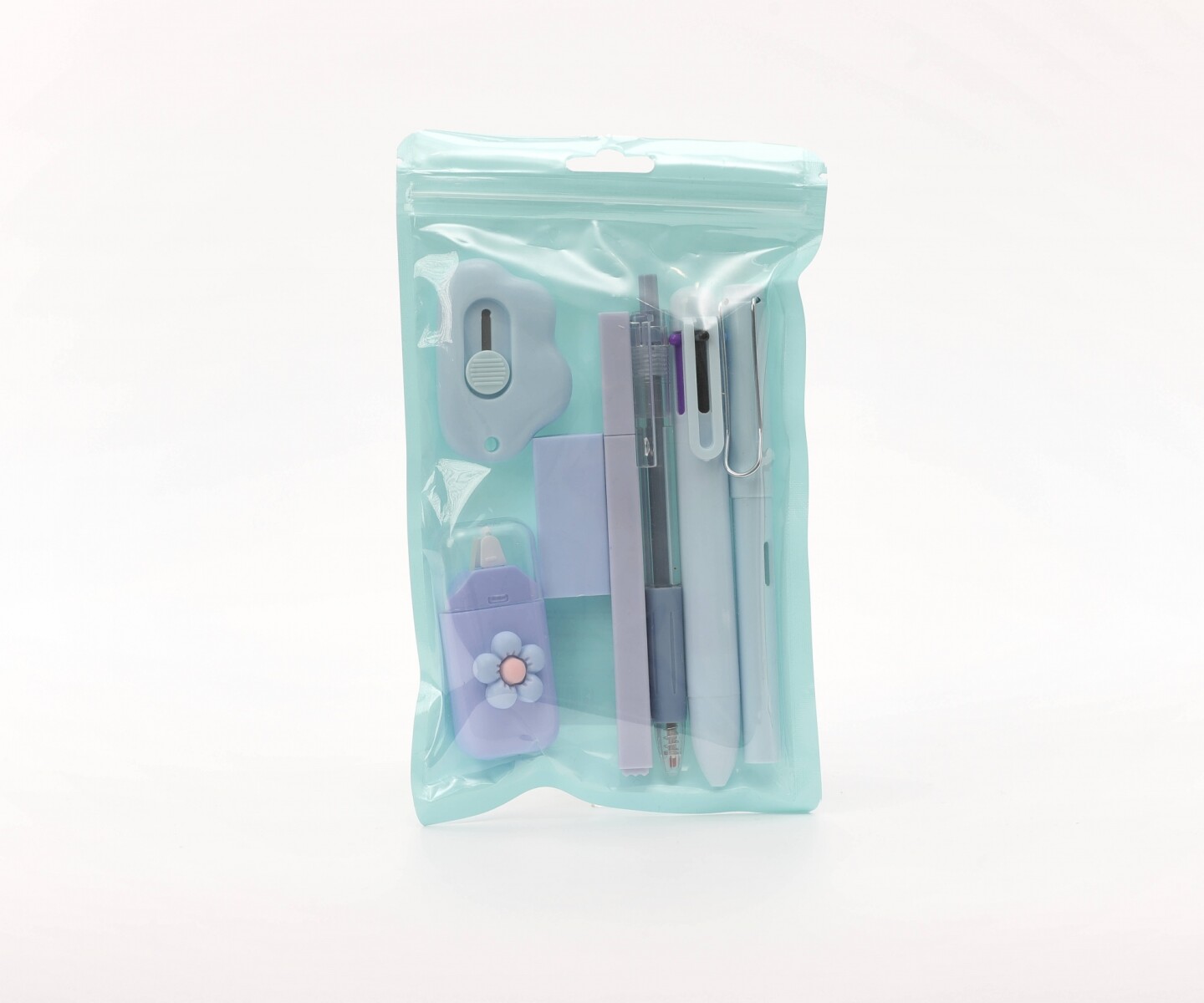 SET DE PAPELERÍA 7 PIEZAS (PARAÍSO DINOSAURIO) 