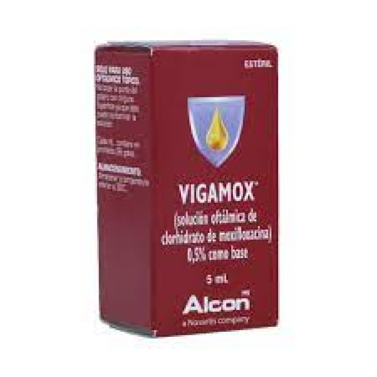 Vigamox 5 ml – Gotas oftálmicas antibacterianas (antibiótico)