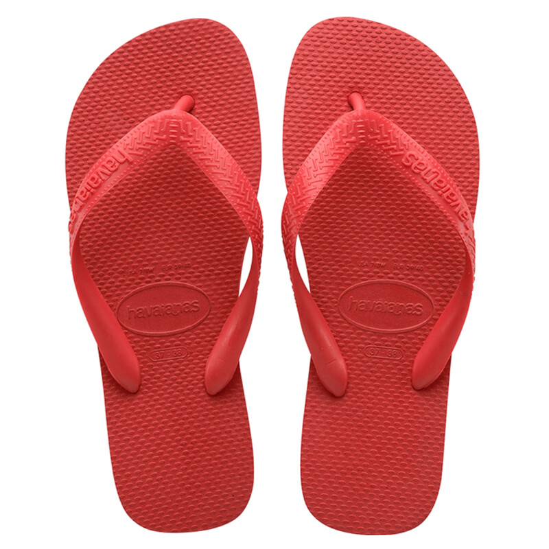 Ojotas Unisex Havaianas Top Rojo