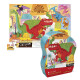 Puzzle Didáctico 72 piezas - DINO Puzzle Didáctico 72 piezas - DINO