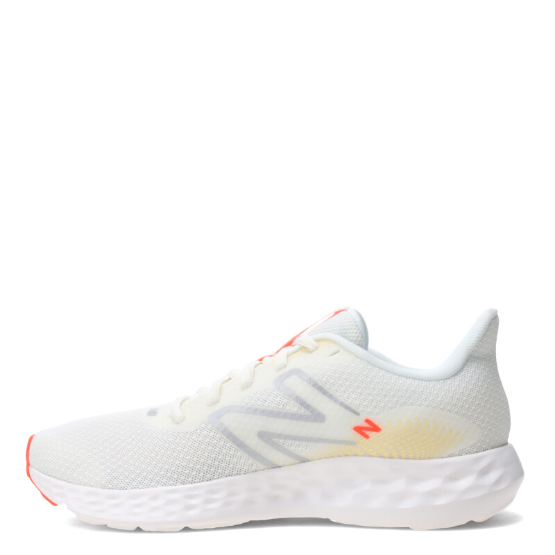 Championes de Mujer New Balance Running Course 411 V3 Natural - Anaranjado - Plateado