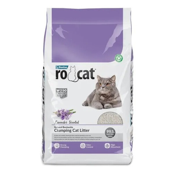 RO CAT 18 L COMPACT LAVANDER CAT LITTER RO CAT 18 L COMPACT LAVANDER CAT LITTER