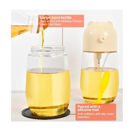 DISPENSADOR DE ACEITE SPRAY 580ML GD-5 BEIGE-OSCURO