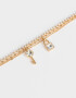 Pulseras Flexibles Con strass Pulseras Con Strass - Dorado