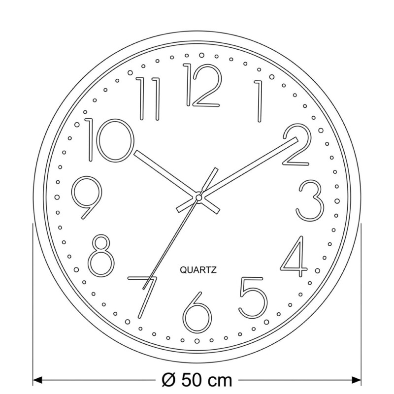 RELOJ MARRON COMB Unica