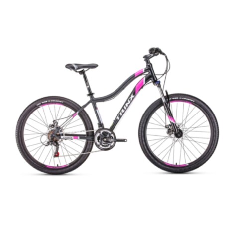 Bicicleta Trinx Mtb R.26 N106 Nana Dama Aluminio C/bloqueo F/disco Negro/rosado