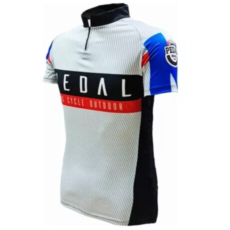 Camiseta de ciclismo con bolsillos Gris