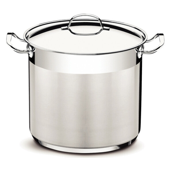 Olla empresarial con tapa modelo PROFESSIONAL, 15 Lts. -TRAMONTINA TF1792