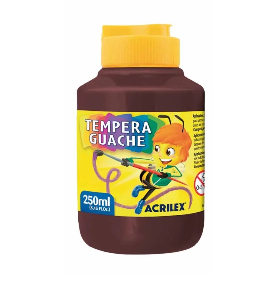 Témpera Acrilex 531 250Ml.Marron 