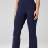 Pantalón Pureluxe High-Waisted Tlc Kick Flare Mujer Deep Navy