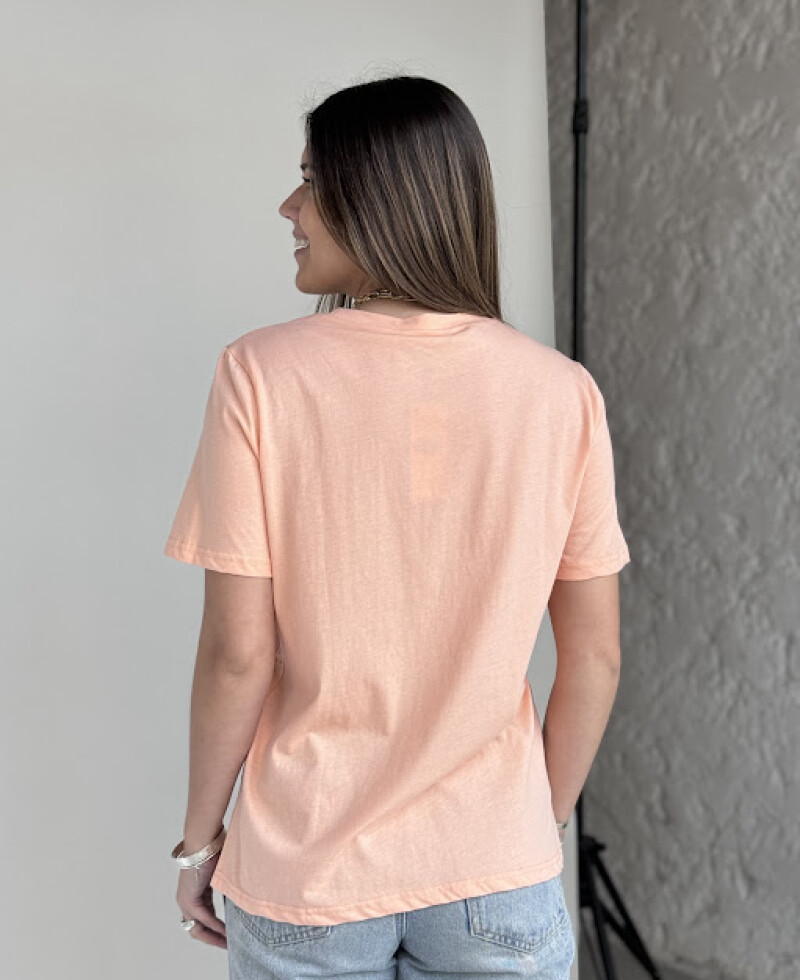Remera Georgia salmón