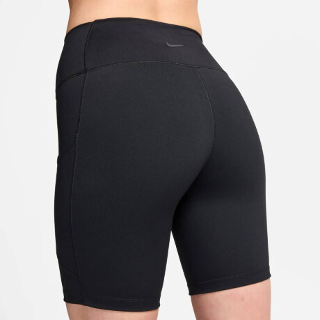 Pantalón Biker Nike Dri-Fit One Hr 8'' Bolsillo de Mujer Negro